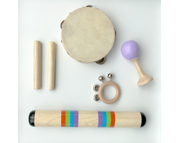 Baby wooden music pack